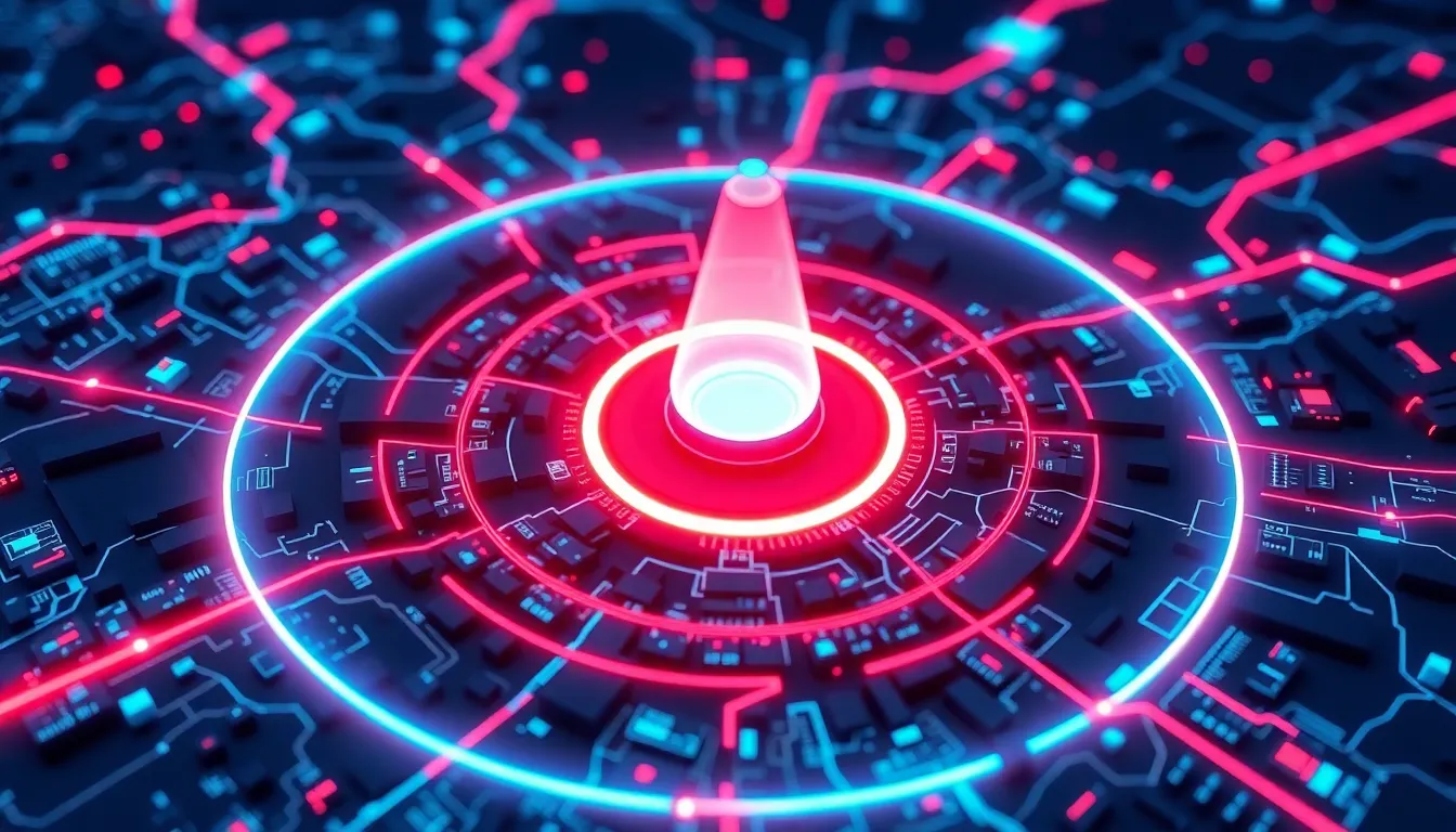 Abstract 3D visualization of neighborhood dominance and local search rings