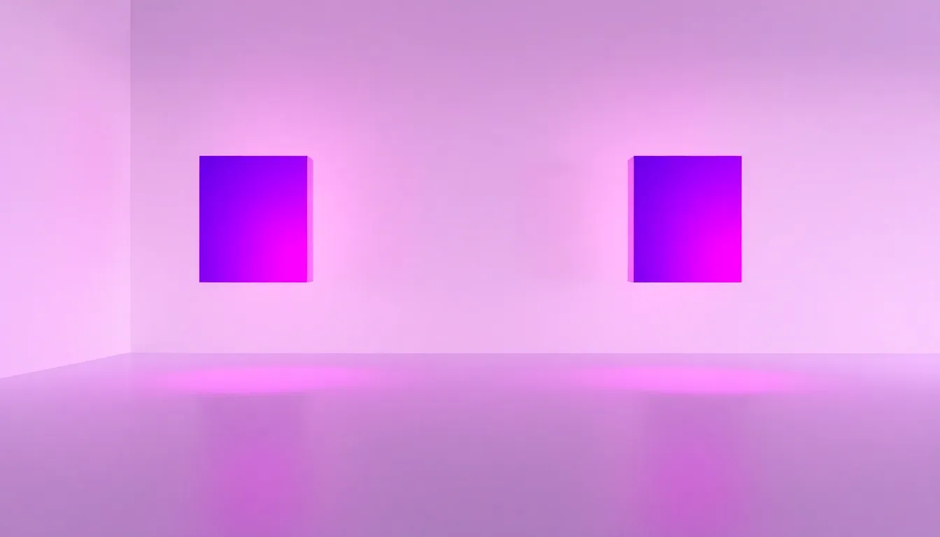 Abstract 3D visualization of frictionless human interaction and geometric panels