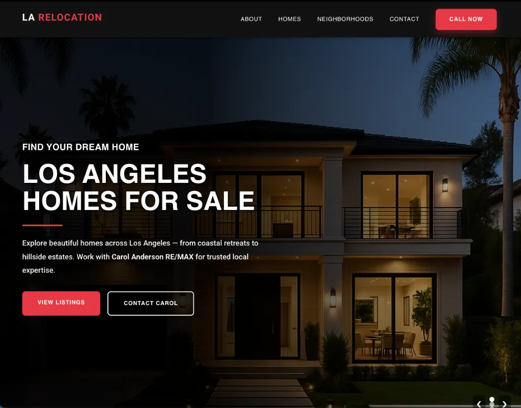 LA Relocation Hero - Homes for Sale